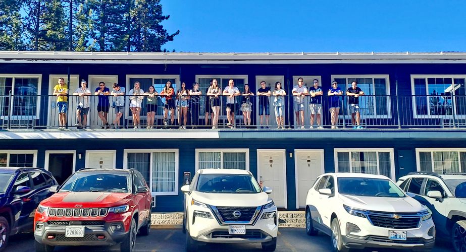 Groepsfoto Californië